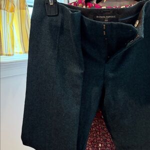 Banana Republic Charcoal Trousers